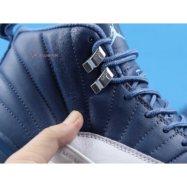 Air Jordan 12 Retro Indigo 130690-404 Stone Blue/Legend Blue-Obsidian Sneakers