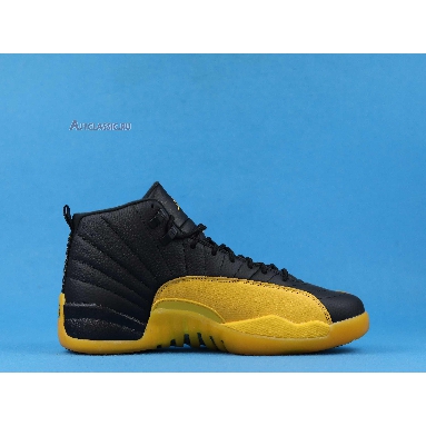 Air Jordan 12 Retro University Gold 130690-070 Black/Black-University Gold Sneakers