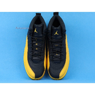 Air Jordan 12 Retro University Gold 130690-070 Black/Black-University Gold Sneakers