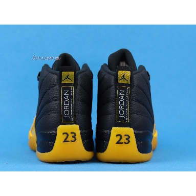 Air Jordan 12 Retro University Gold 130690-070 Black/Black-University Gold Sneakers