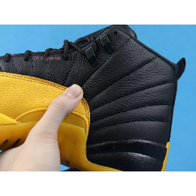 Air Jordan 12 Retro University Gold 130690-070 Black/Black-University Gold Sneakers