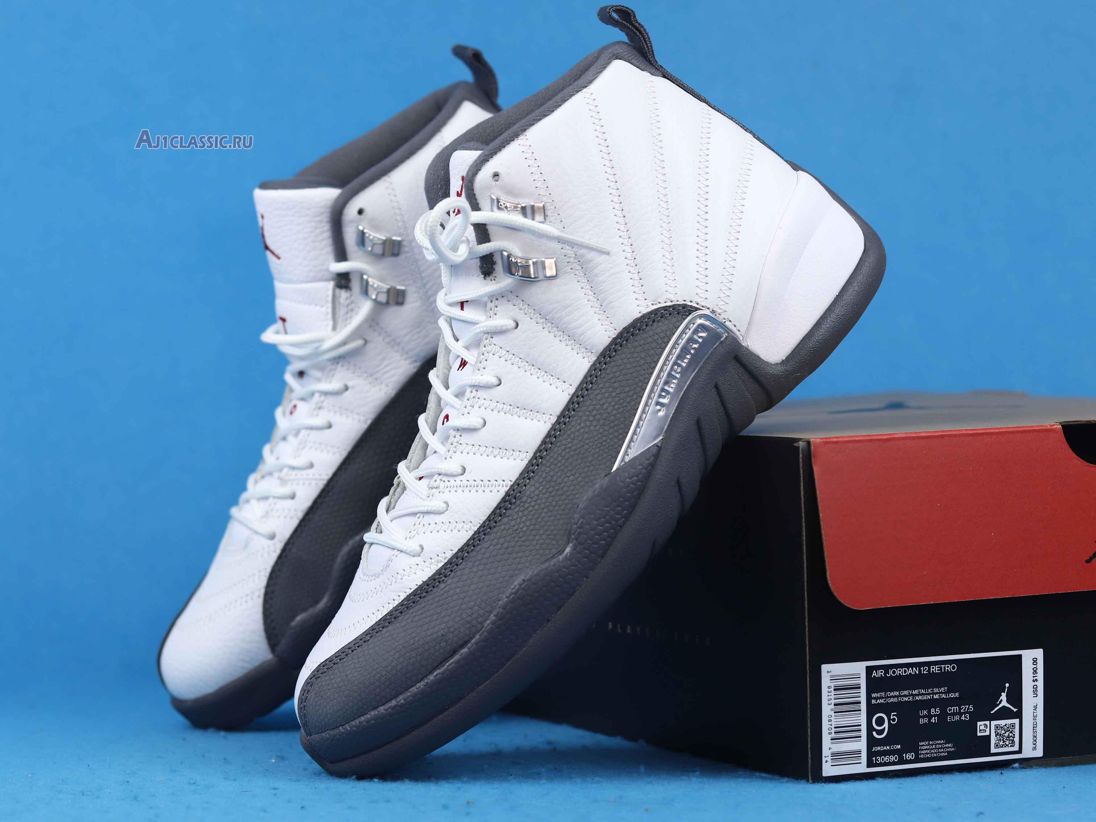 Air Jordan 12 Retro "Dark Grey" 130690-160