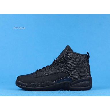 Air Jordan 12 Retro Winterized Triple Black BQ6851-001 Black/Black-Anthracite Mens Womens Shoes