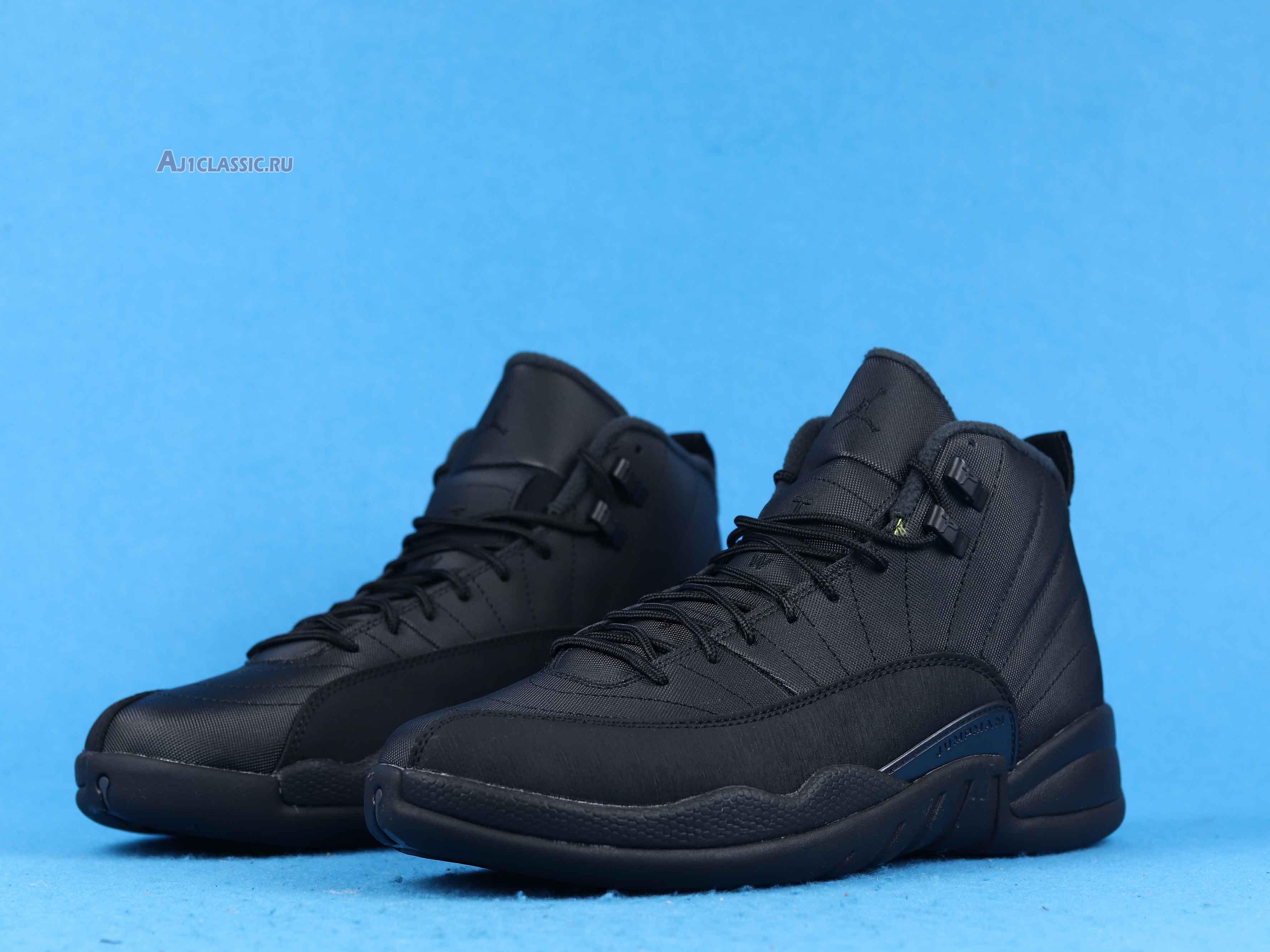 New Air Jordan 12 Retro Winterized "Triple Black" BQ6851-001 Shoes