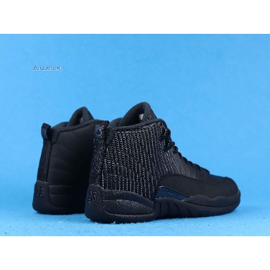 Air Jordan 12 Retro Winterized Triple Black BQ6851-001 Black/Black-Anthracite Mens Womens Shoes