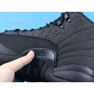 Air Jordan 12 Retro Winterized Triple Black BQ6851-001 Black/Black-Anthracite Mens Womens Shoes