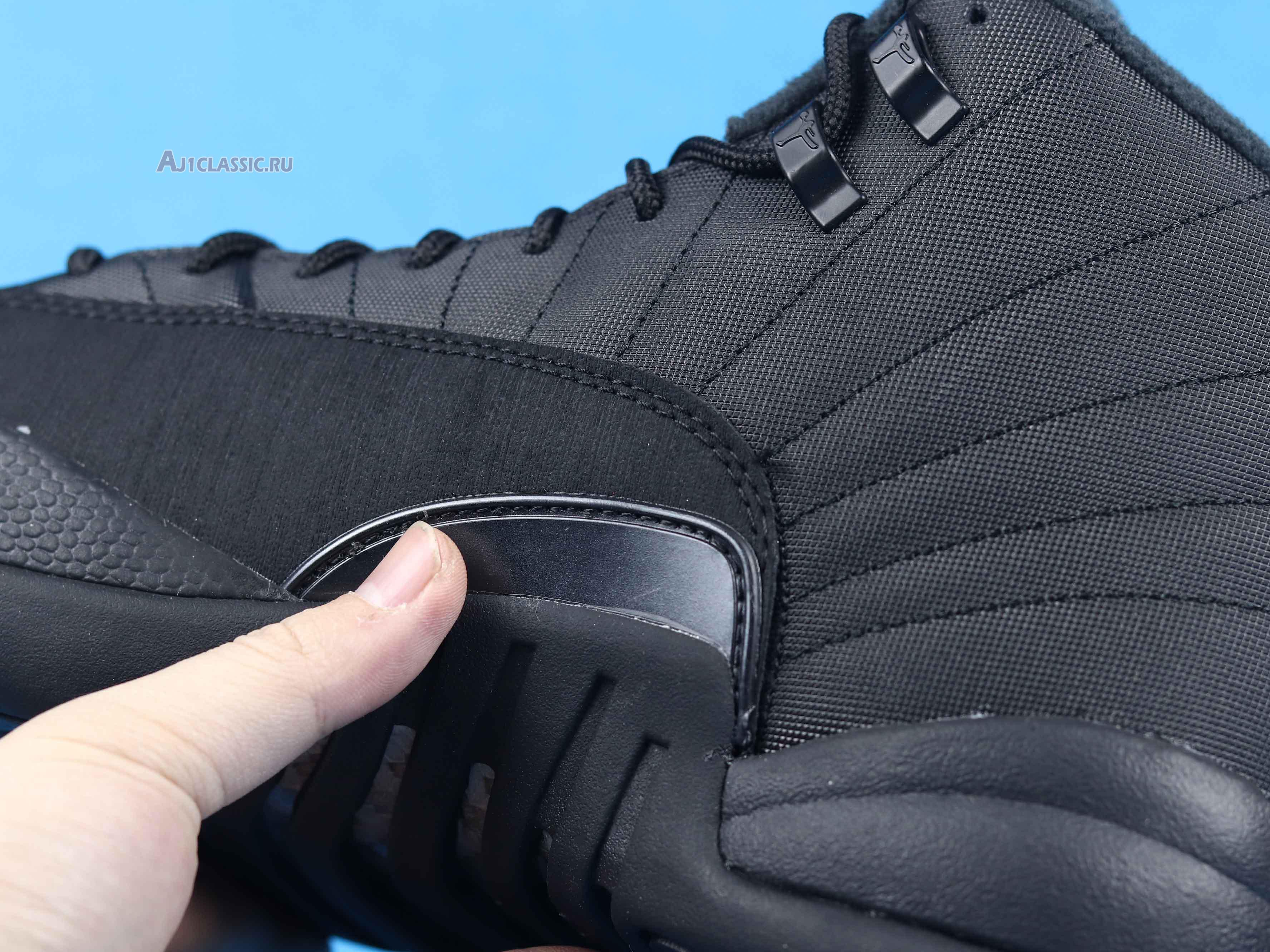 New Air Jordan 12 Retro Winterized "Triple Black" BQ6851-001 Shoes