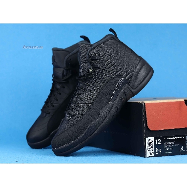 Air Jordan 12 Retro Winterized Triple Black BQ6851-001 Black/Black-Anthracite Mens Womens Shoes