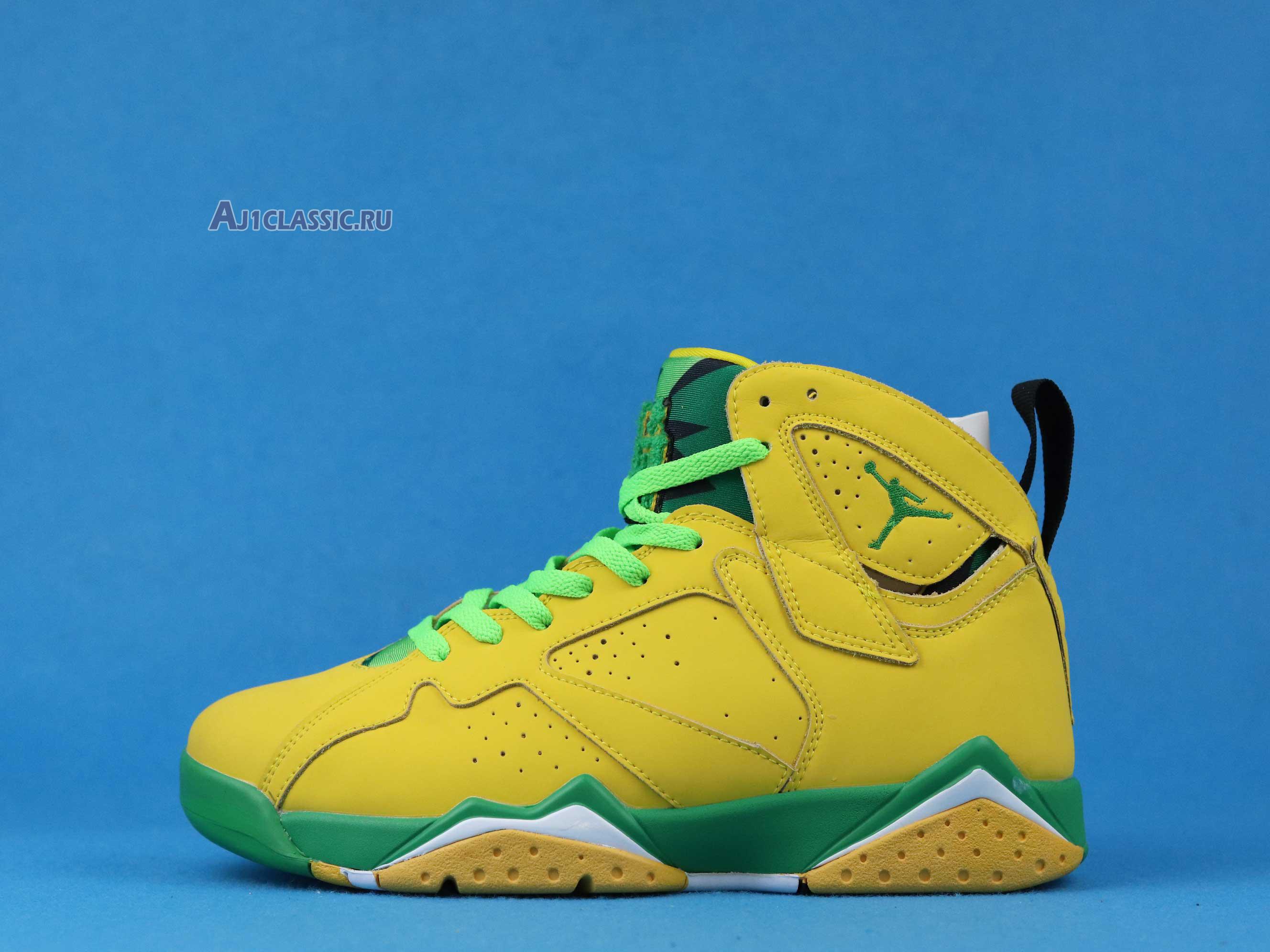 New Air Jordan 7 Retro "Oregon Ducks PE" AT3375-300 Shoes