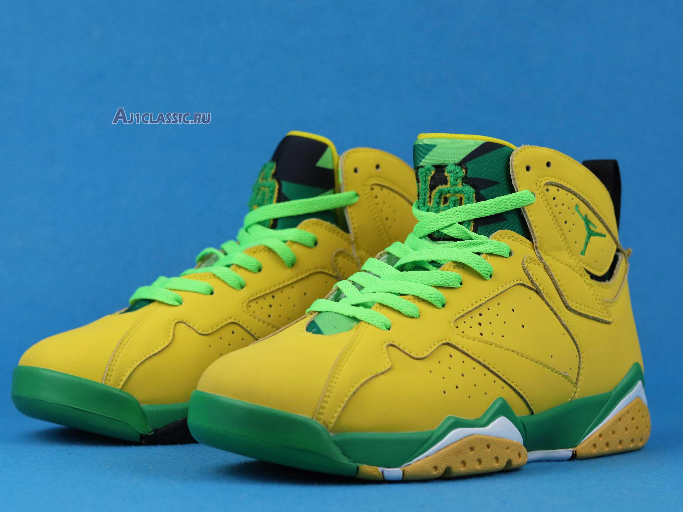 Air Jordan 7 Retro "Oregon Ducks PE" AT3375-300