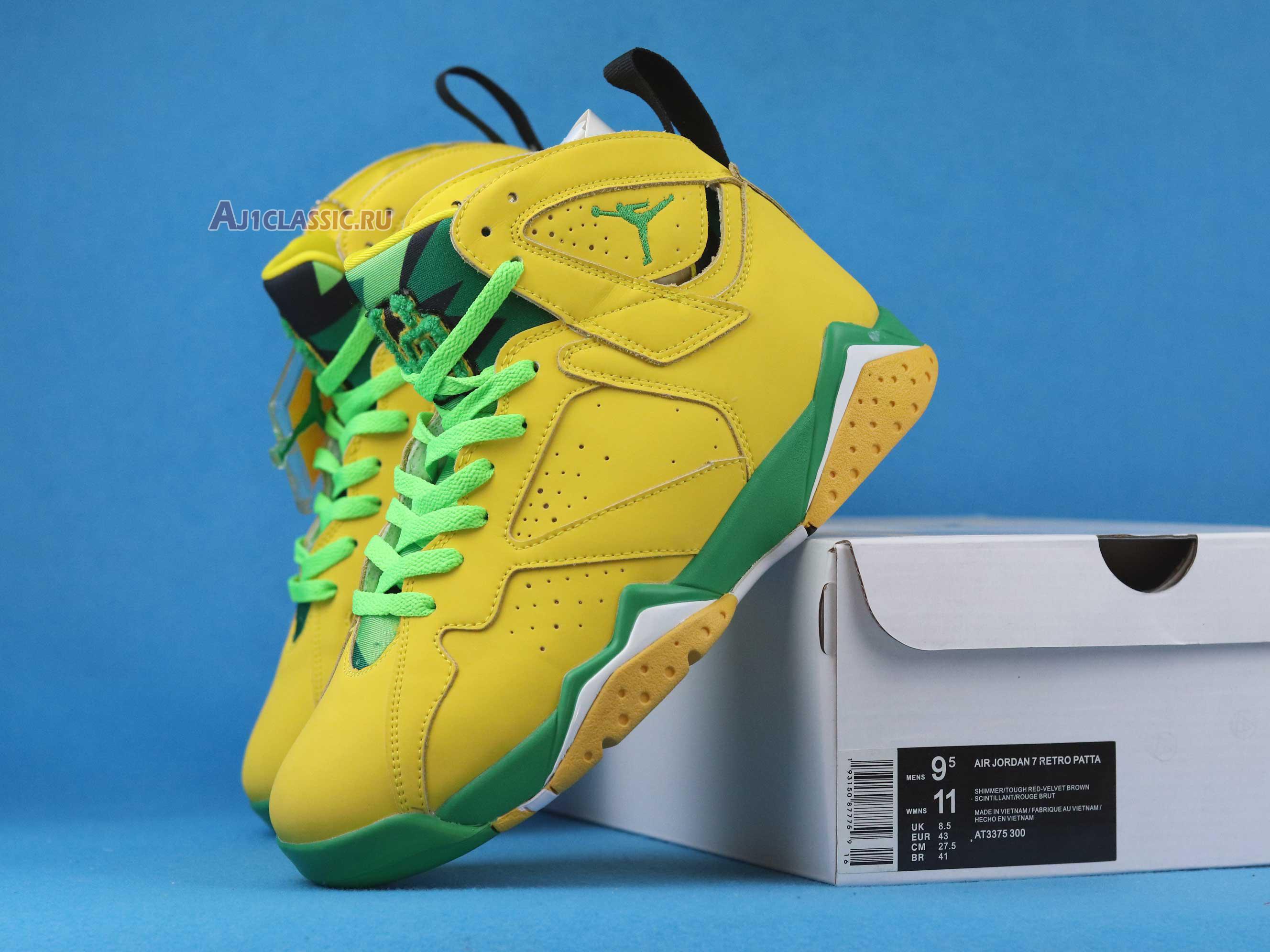 Air Jordan 7 Retro "Oregon Ducks PE" AT3375-300