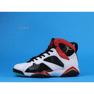 Air Jordan 7 Retro Greater China CW2805-160 White/Chile Red/Black/Metallic Gold Sneakers