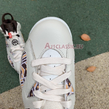 Air Jordan 6 Retro Quai 54 - Sail Gum CZ4152-100 Sail/Total Orange/Gum Light Brown/Baroque Brown Sneakers