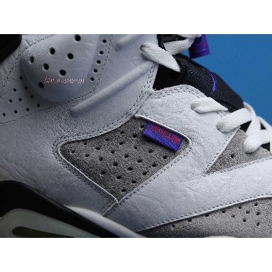 Air Jordan 6 Retro LTR Flint CI3125-100 White/Black-Infrared 23-Dark Concord Sneakers