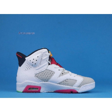 Air Jordan 6 Retro Hare CT8529-062 Neutral Grey/White/True Red/Black Sneakers