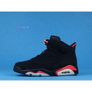 Air Jordan 6 Retro Infrared 2019 384664-060 Black/Infrared 23-Black Sneakers