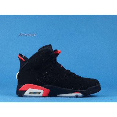 Air Jordan 6 Retro Infrared 2019 384664-060 Black/Infrared 23-Black Sneakers