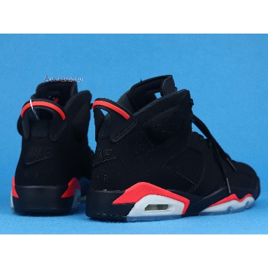 Air Jordan 6 Retro Infrared 2019 384664-060 Black/Infrared 23-Black Sneakers