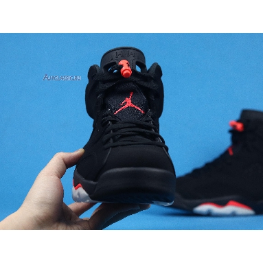 Air Jordan 6 Retro Infrared 2019 384664-060 Black/Infrared 23-Black Sneakers