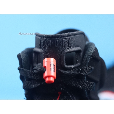 Air Jordan 6 Retro Infrared 2019 384664-060 Black/Infrared 23-Black Sneakers