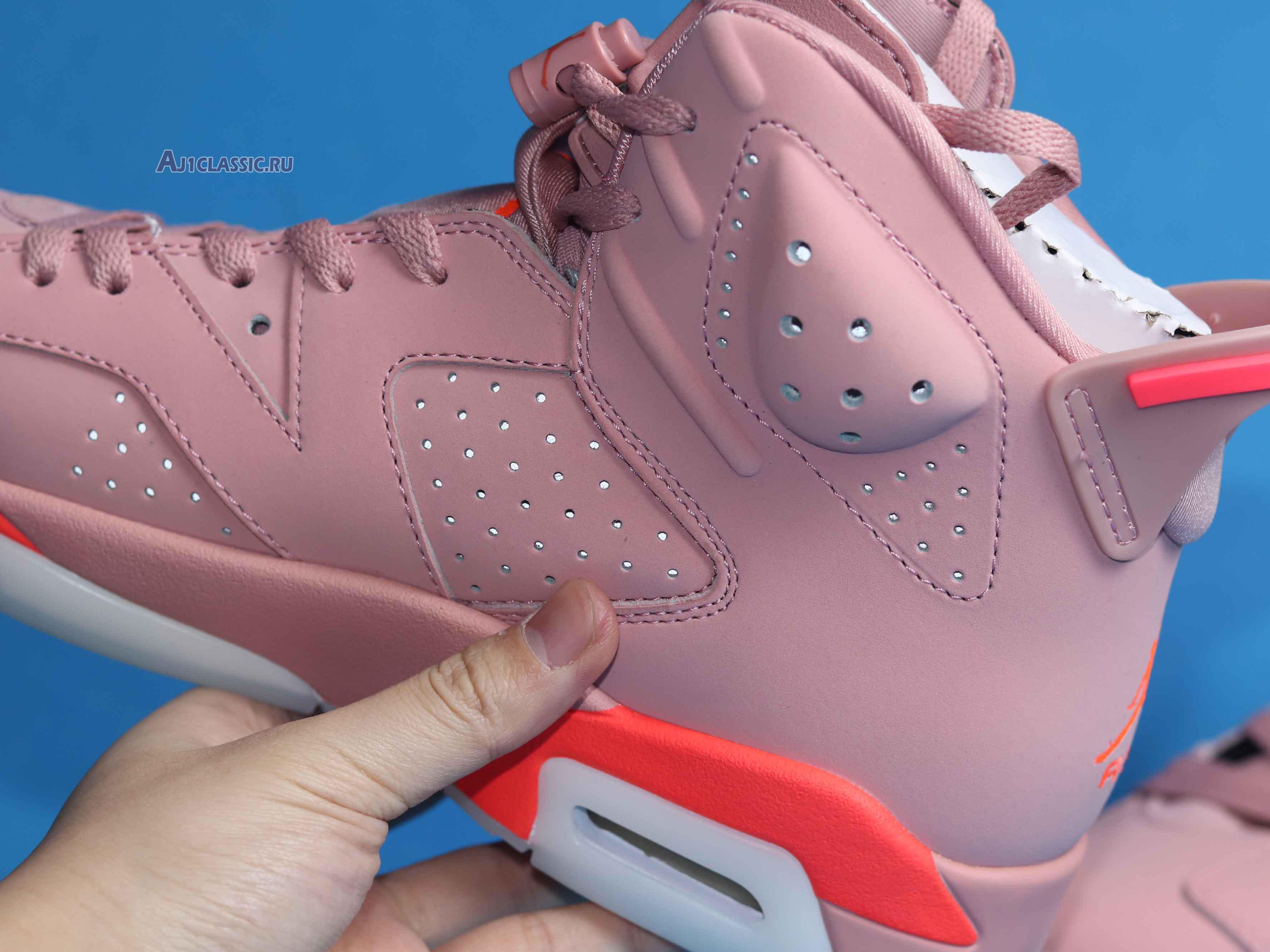 Aleali May x Air Jordan 6 "Millennial Pink" CI0550-600