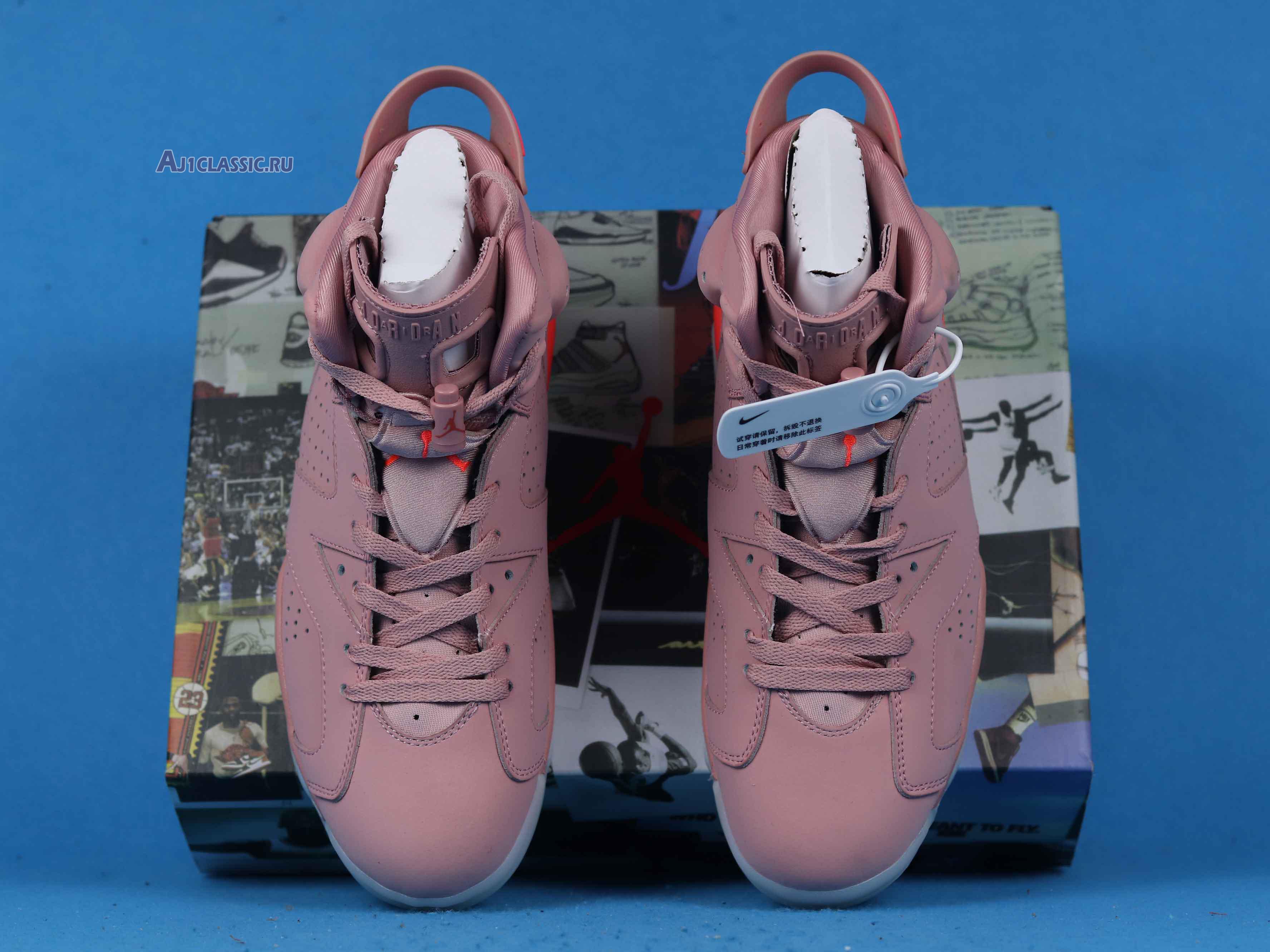 Aleali May x Air Jordan 6 "Millennial Pink" CI0550-600