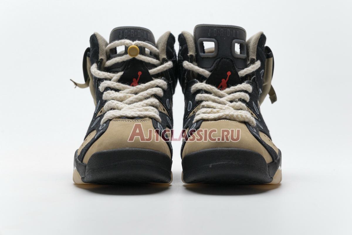 New Travis Scott x Air Jordan 6 "Cactus Jack" CT5058-001 Shoes