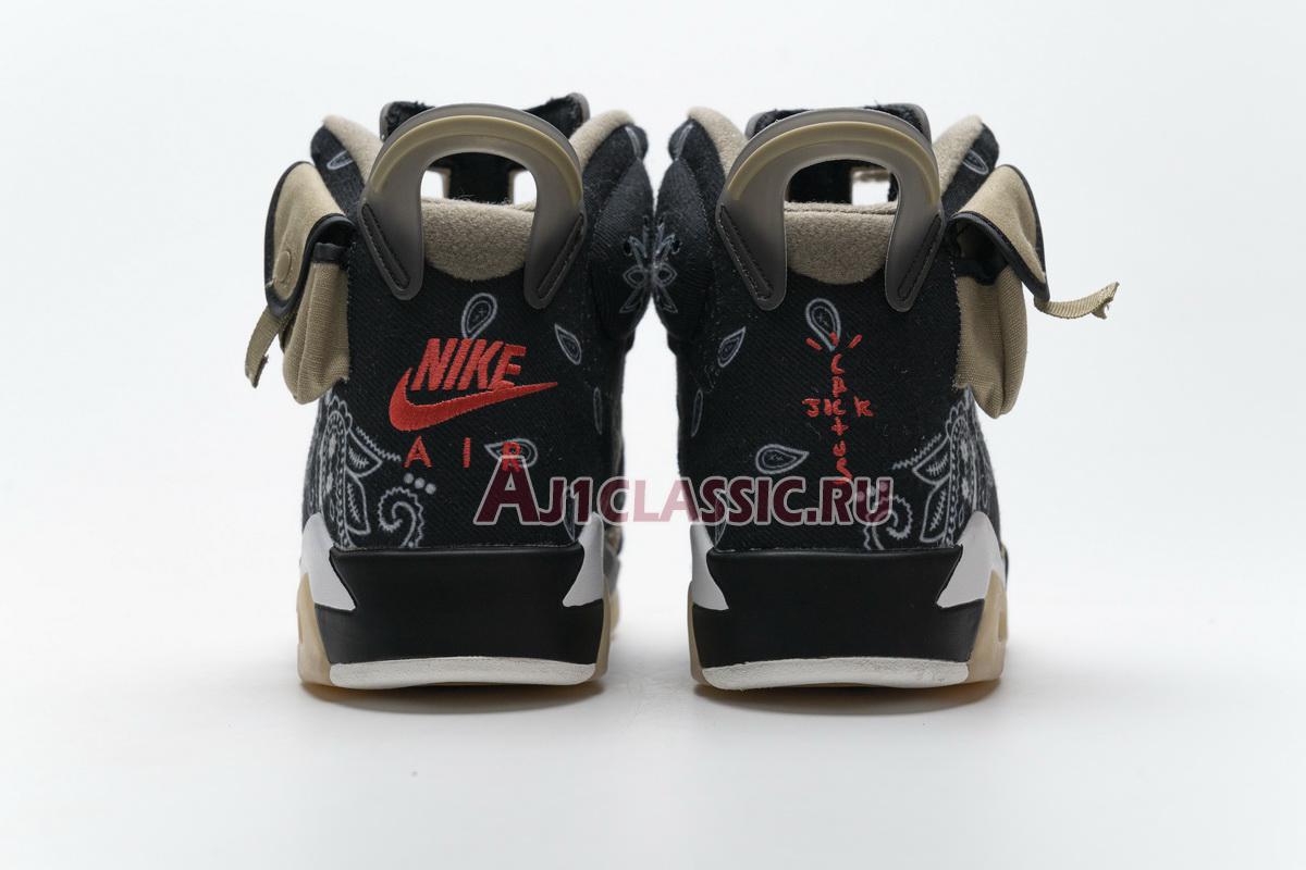 New Travis Scott x Air Jordan 6 "Cactus Jack" CT5058-001 Shoes