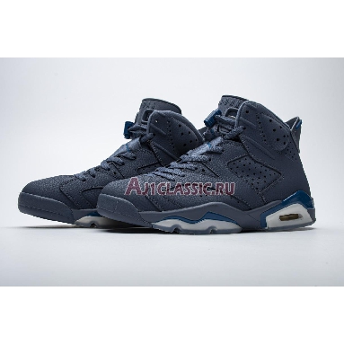 Air Jordan 6 Retro Diffused Blue 384664-400 Diffused Blue/Diffused Blue/Court Blue Mens Womens Shoes