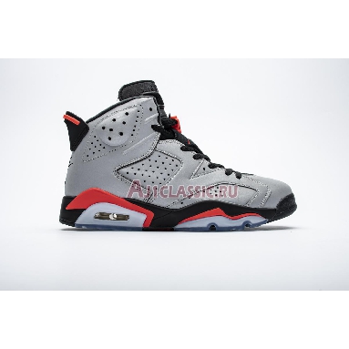 Air Jordan 6 Retro SP Reflections Of A Champion CI4072-001 Reflect Silver/Infrared-Black Sneakers