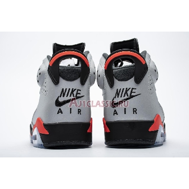 Air Jordan 6 Retro SP Reflections Of A Champion CI4072-001 Reflect Silver/Infrared-Black Sneakers