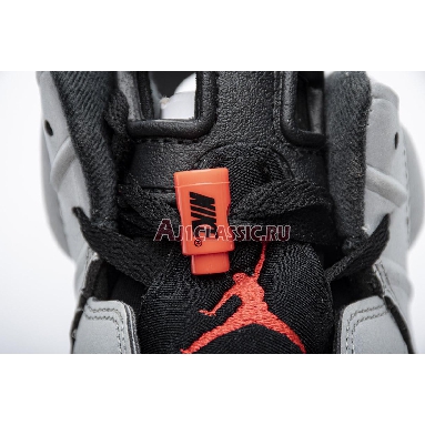 Air Jordan 6 Retro SP Reflections Of A Champion CI4072-001 Reflect Silver/Infrared-Black Sneakers