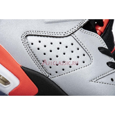 Air Jordan 6 Retro SP Reflections Of A Champion CI4072-001 Reflect Silver/Infrared-Black Sneakers