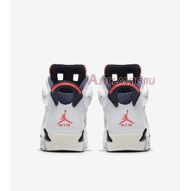 Air Jordan 6 Retro Tinker 384664-104 White/Infrared 23-Neutral Grey-White-Sail Mens Womens Shoes