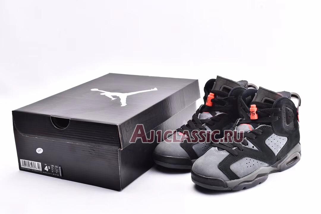 New Paris Saint-Germain x Air Jordan 6 Retro "Iron Grey" CK1229-001 Shoes