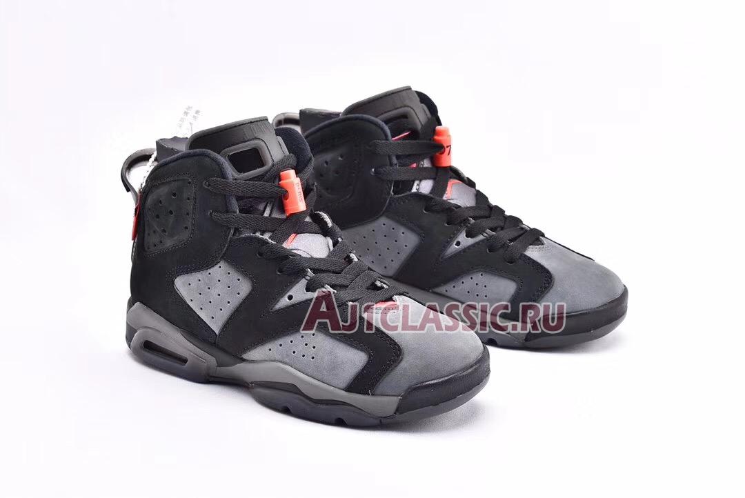 New Paris Saint-Germain x Air Jordan 6 Retro "Iron Grey" CK1229-001 Shoes