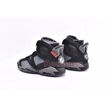 Paris Saint-Germain x Air Jordan 6 Retro Iron Grey CK1229-001 Iron Grey/Infrared 23-Black Mens Womens Shoes