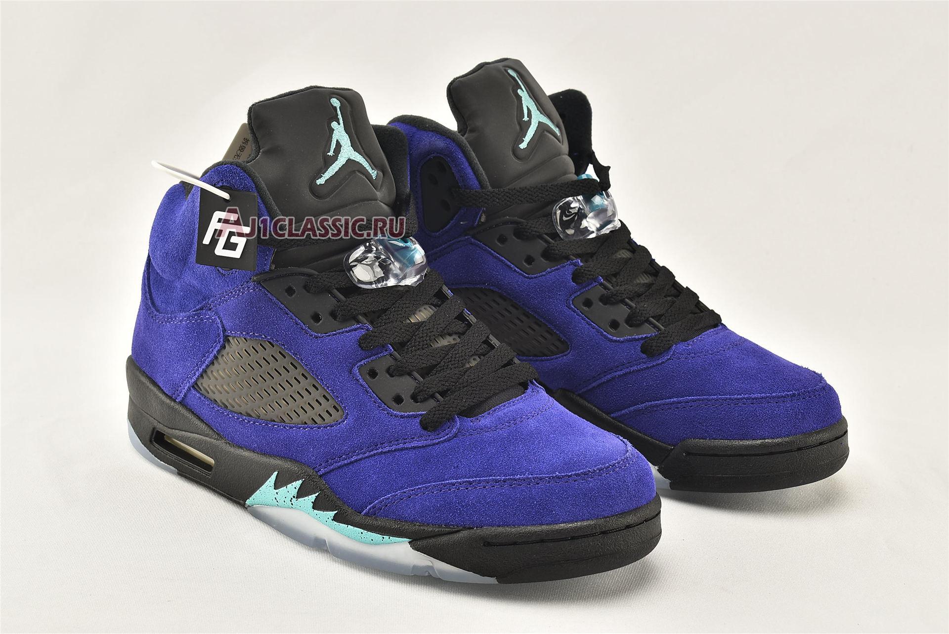 New Air Jordan 5 Retro "Alternate Grape" 136027-500 Shoes