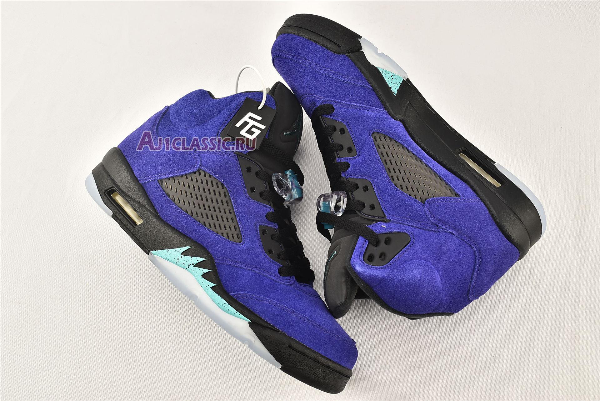 New Air Jordan 5 Retro "Alternate Grape" 136027-500 Shoes