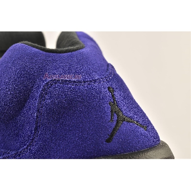 Air Jordan 5 Retro Alternate Grape 136027-500 Grape Ice/Black/Clear/New Emerald Mens Womens Shoes