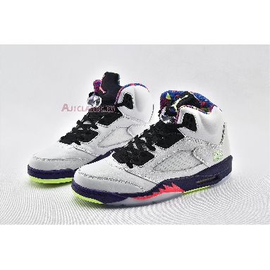 Air Jordan 5 Retro Alternate Bel-Air DB3335-100 White/Court Purple/Racer Pink/Ghost Green Mens Womens Shoes