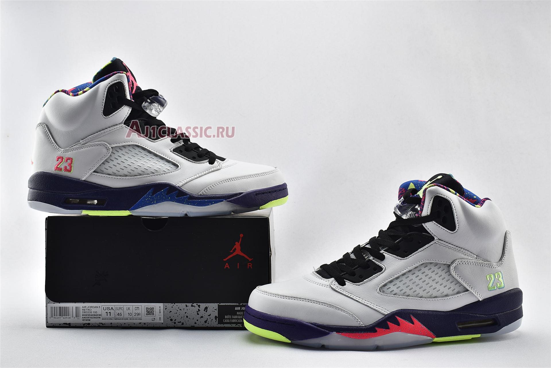 New Air Jordan 5 Retro "Alternate Bel-Air" DB3335-100 Shoes