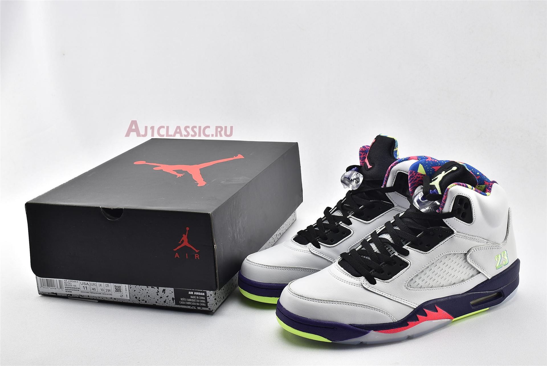 New Air Jordan 5 Retro "Alternate Bel-Air" DB3335-100 Shoes