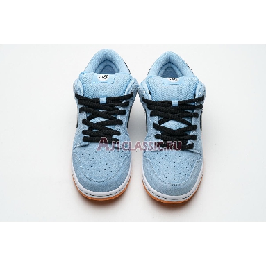 Nike Dunk Low SB Club 58 BQ6817-401 Blue Chill/Safety Orange/Black/White Mens Womens Shoes