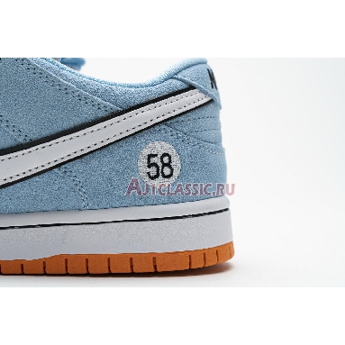 Nike Dunk Low SB Club 58 BQ6817-401 Blue Chill/Safety Orange/Black/White Mens Womens Shoes