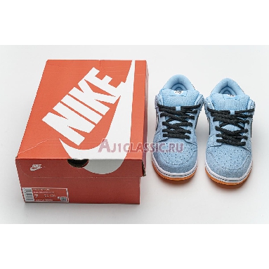 Nike Dunk Low SB Club 58 BQ6817-401 Blue Chill/Safety Orange/Black/White Mens Womens Shoes