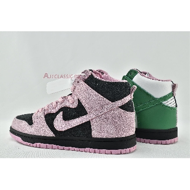 Dunk High Pro Premium SB Invert Celtics CU7349-001 Black/Pink Rise/Lucky Green Sneakers