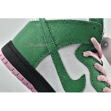 Dunk High Pro Premium SB Invert Celtics CU7349-001 Black/Pink Rise/Lucky Green Mens Womens Shoes