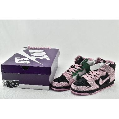 Dunk High Pro Premium SB Invert Celtics CU7349-001 Black/Pink Rise/Lucky Green Sneakers