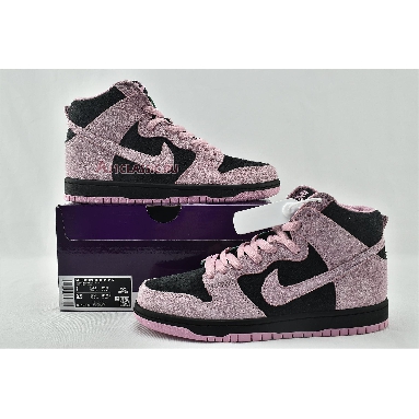 Dunk High Pro Premium SB Invert Celtics CU7349-001 Black/Pink Rise/Lucky Green Sneakers